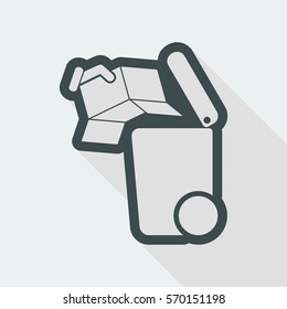 Separate waste collection icon