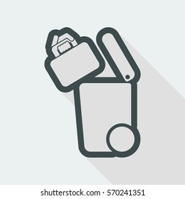 Separate waste collection icon