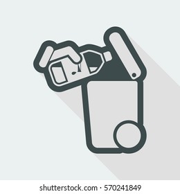 Separate waste collection icon