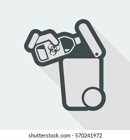 Separate waste collection icon