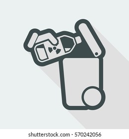 Separate waste collection icon