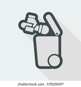 Separate waste collection icon