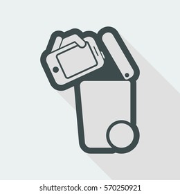 Separate waste collection icon