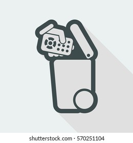 Separate waste collection icon