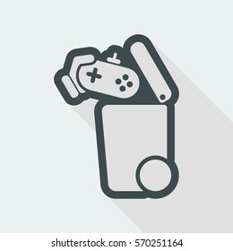 Separate waste collection icon