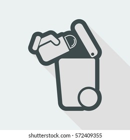 Separate waste collection icon