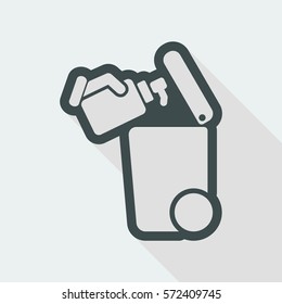 Separate waste collection icon