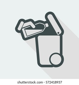 Separate waste collection icon