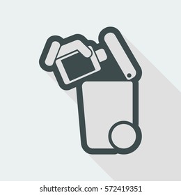 Separate waste collection icon