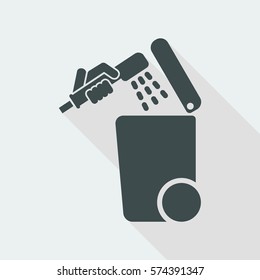 Separate waste collection icon