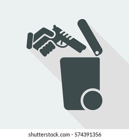 Separate waste collection icon