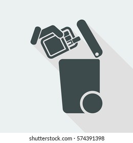 Separate waste collection icon