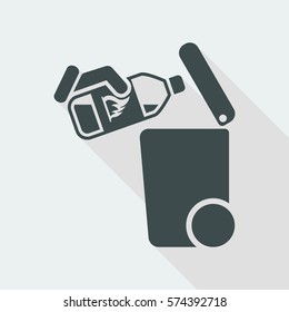 Separate waste collection icon