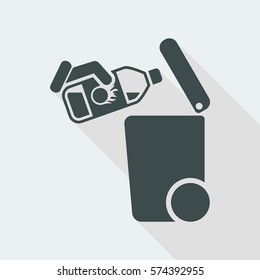 Separate waste collection icon