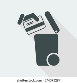 Separate waste collection icon