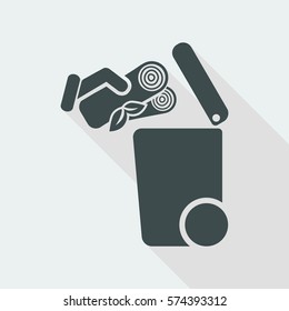 Separate waste collection icon