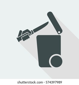 Separate waste collection icon