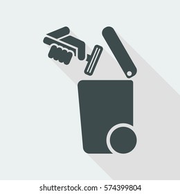 Separate waste collection icon