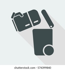 Separate waste collection icon