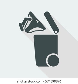 Separate waste collection icon