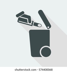 Separate waste collection icon