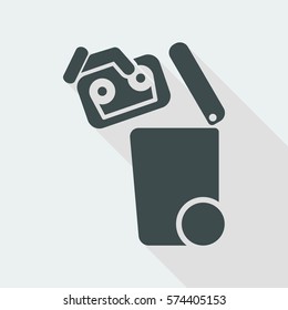 Separate waste collection icon