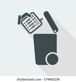Separate waste collection icon