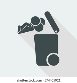 Separate waste collection icon