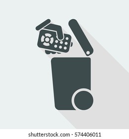Separate waste collection icon