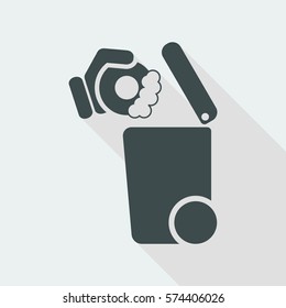 Separate waste collection icon