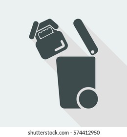Separate waste collection icon