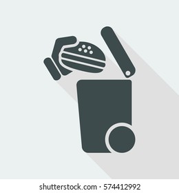 Separate waste collection icon