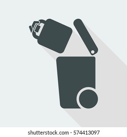 Separate waste collection icon