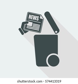 Separate waste collection icon