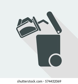 Separate waste collection icon