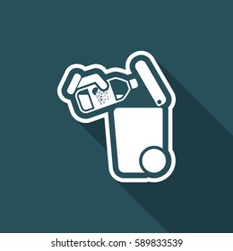 Separate waste collection icon