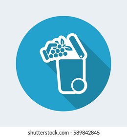 Separate waste collection icon