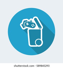 Separate waste collection icon