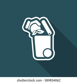 Separate waste collection icon