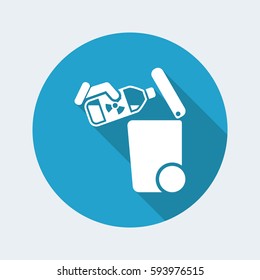 Separate waste collection icon