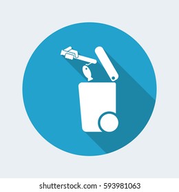 Separate waste collection icon