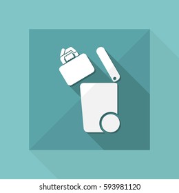 Separate waste collection icon
