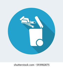 Separate waste collection icon