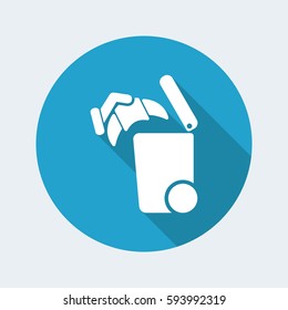 Separate waste collection icon