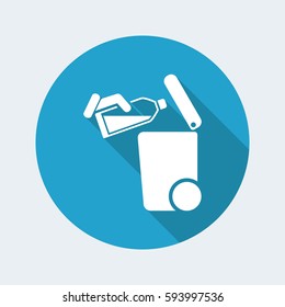 Separate waste collection icon