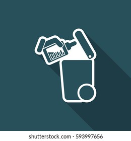 Separate waste collection icon