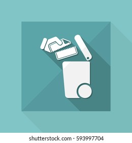 Separate waste collection icon