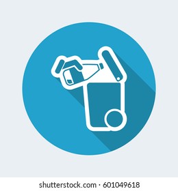 Separate waste collection icon