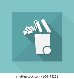 Separate waste collection icon