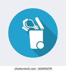 Separate waste collection icon